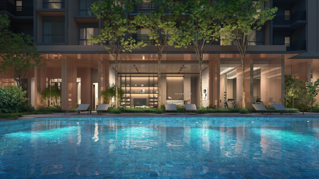 The Robertson Opus swimming pool