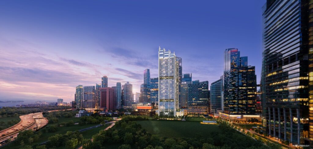 W Residence skyline