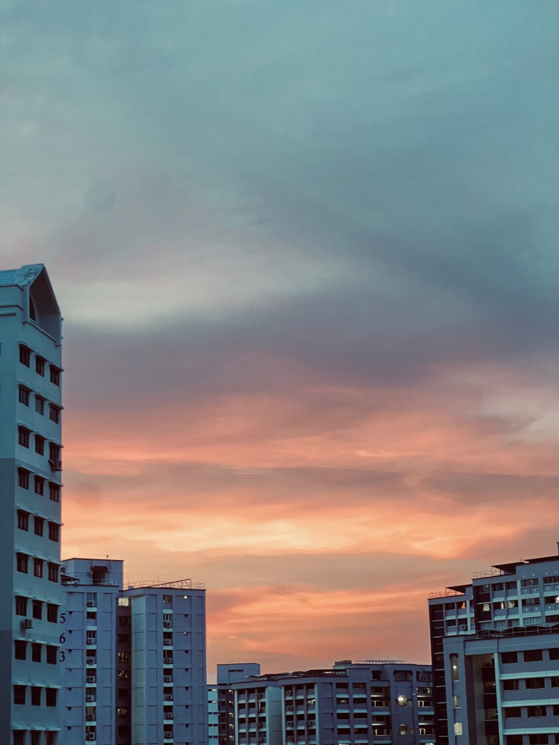 HDB flats in Hougang at sunset, sell and upgrade plan for District 19 owners