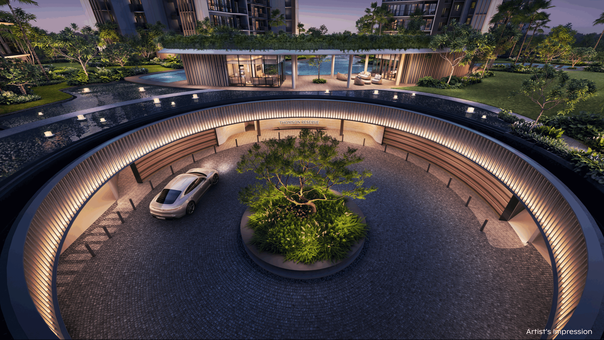 Thomson Reserve condo Grand Arrival, artist's impression